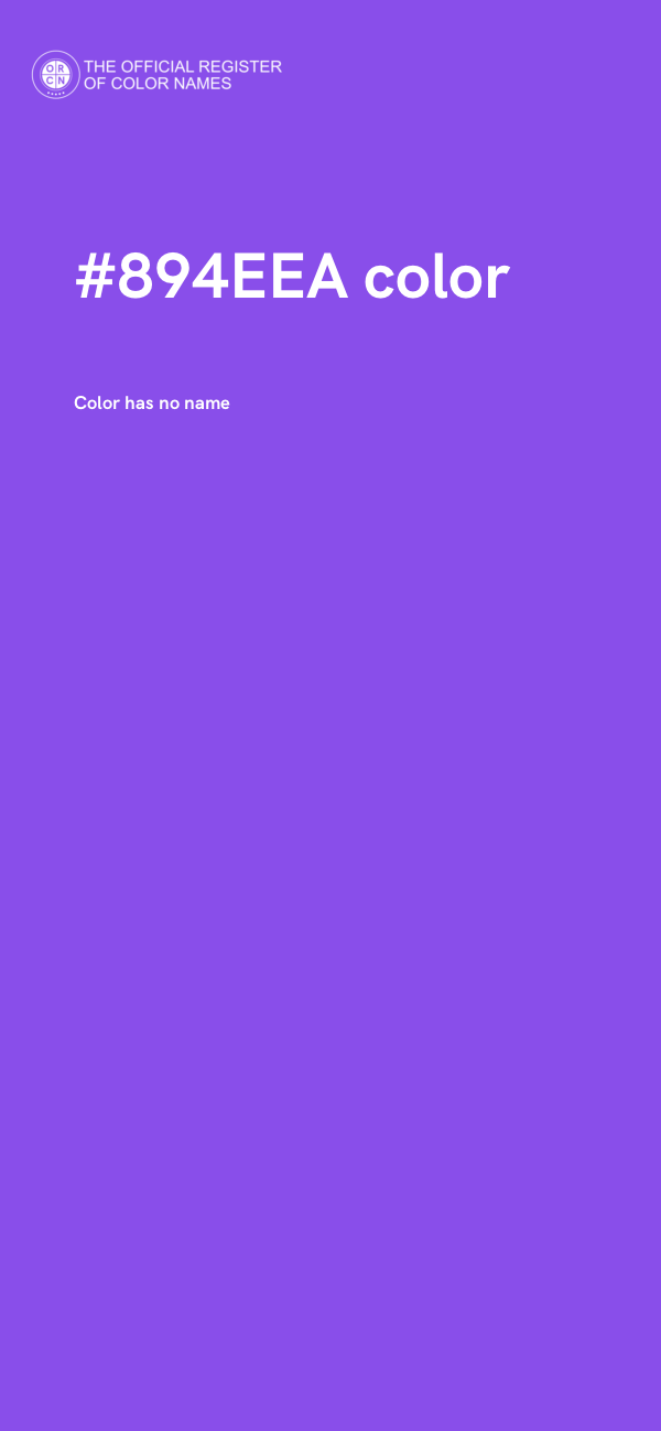#894EEA color image
