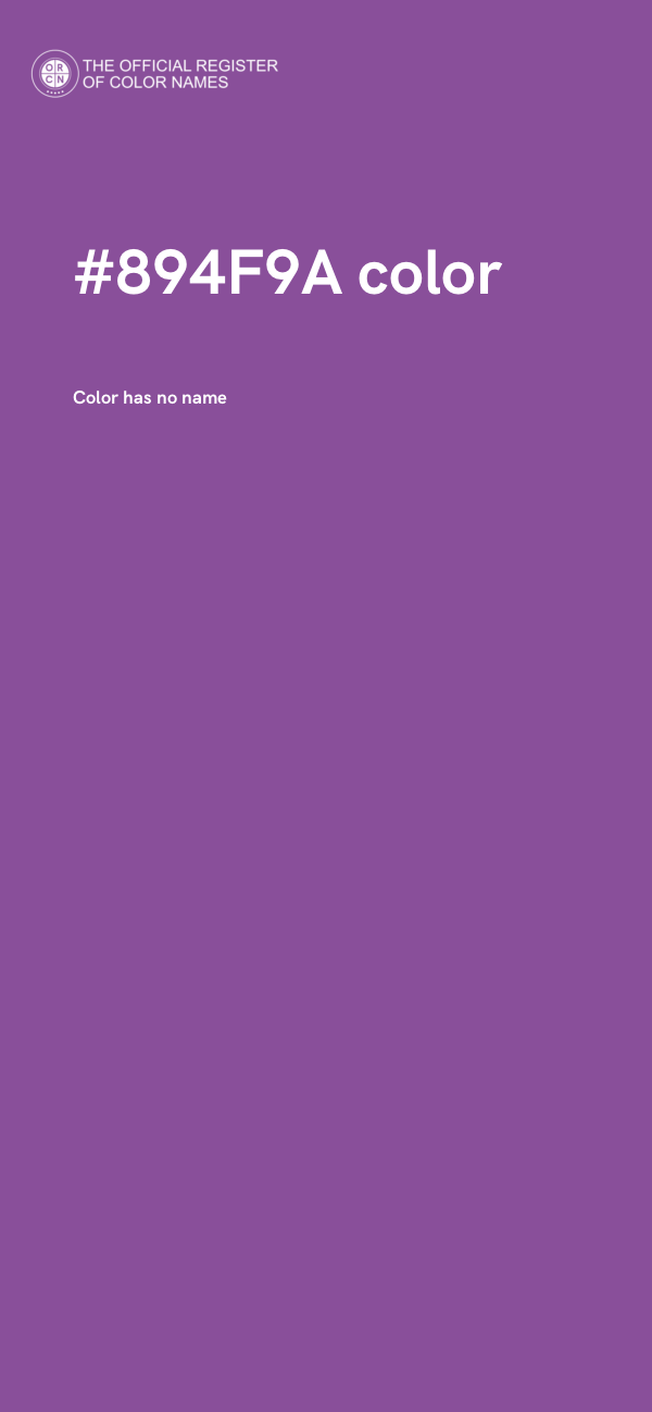#894F9A color image