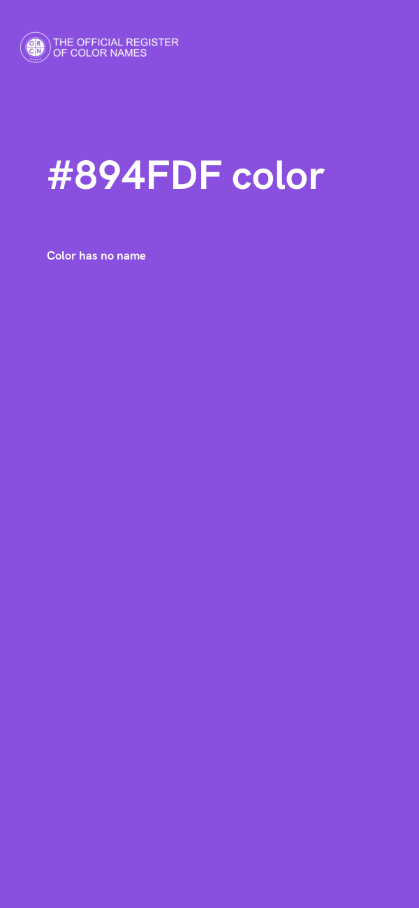 #894FDF color image