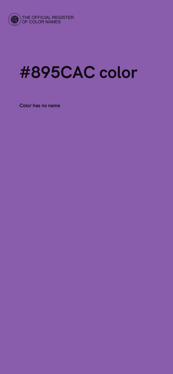 #895CAC color image