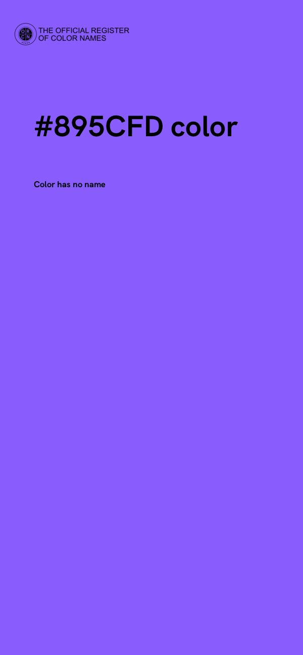 #895CFD color image
