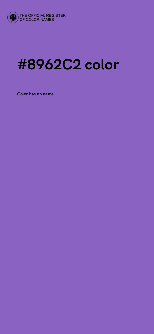 #8962C2 color image