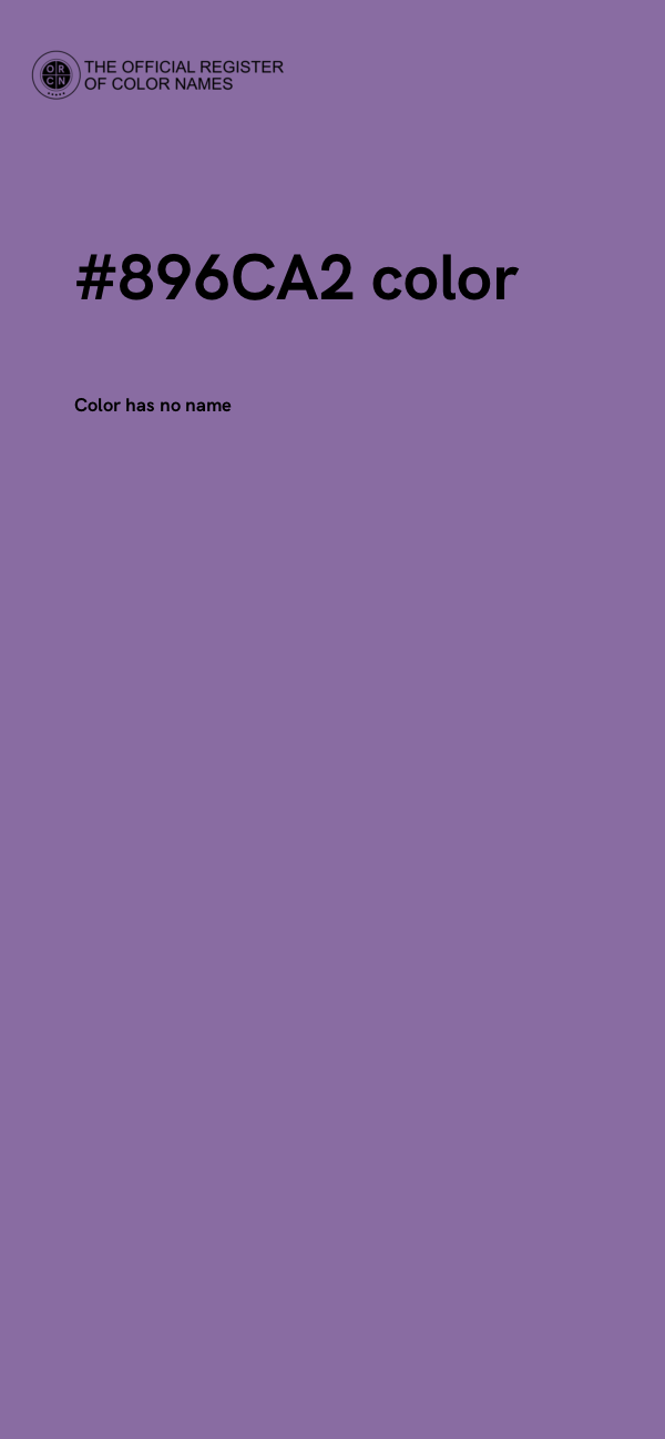 #896CA2 color image
