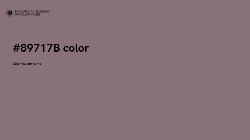 #89717B color image