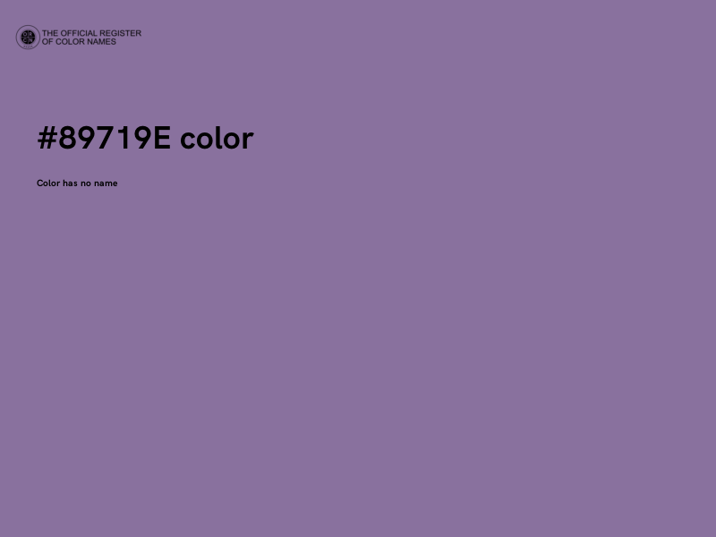 #89719E color image