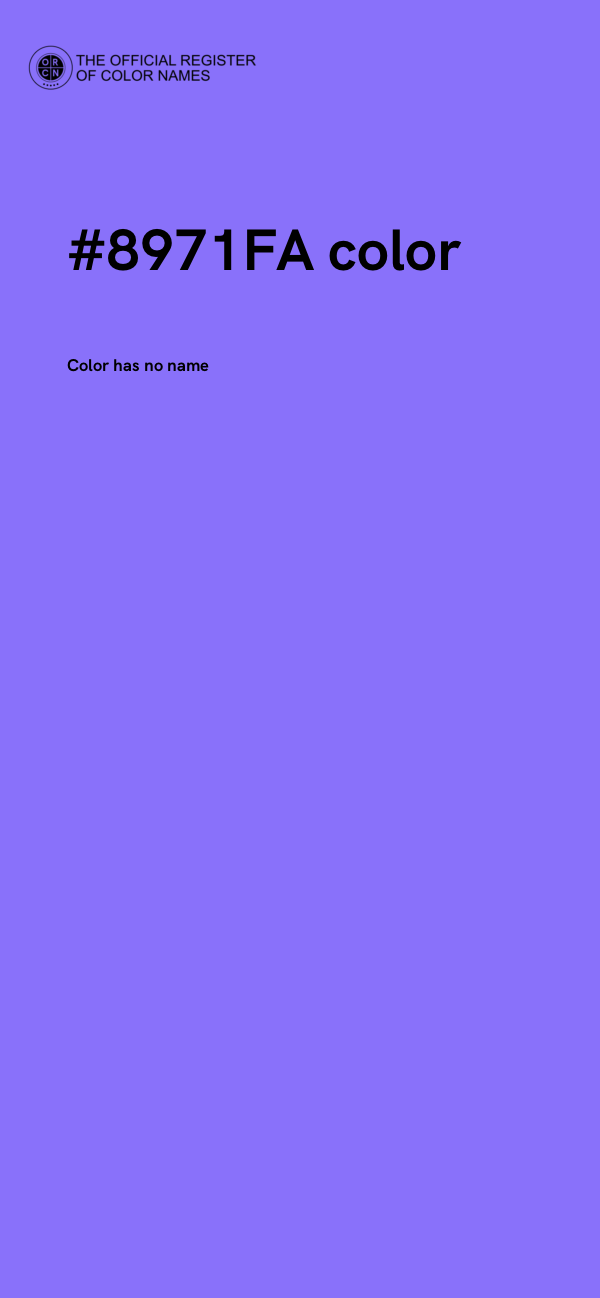 #8971FA color image