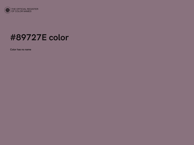 #89727E color image