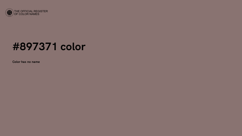 #897371 color image