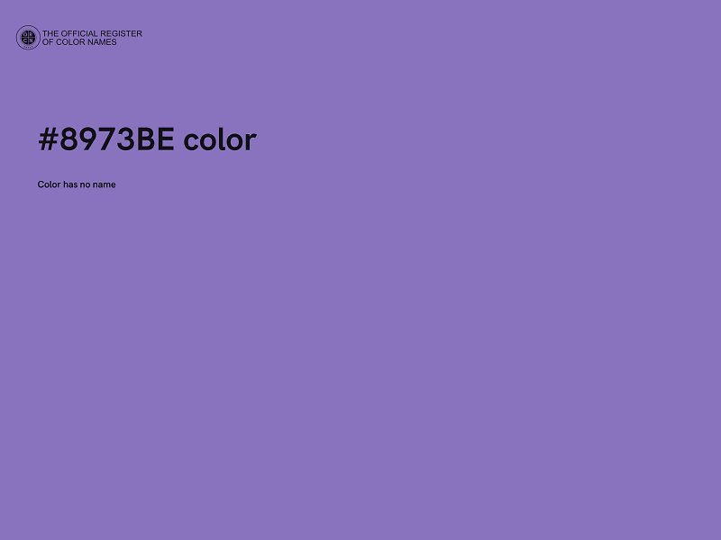 #8973BE color image