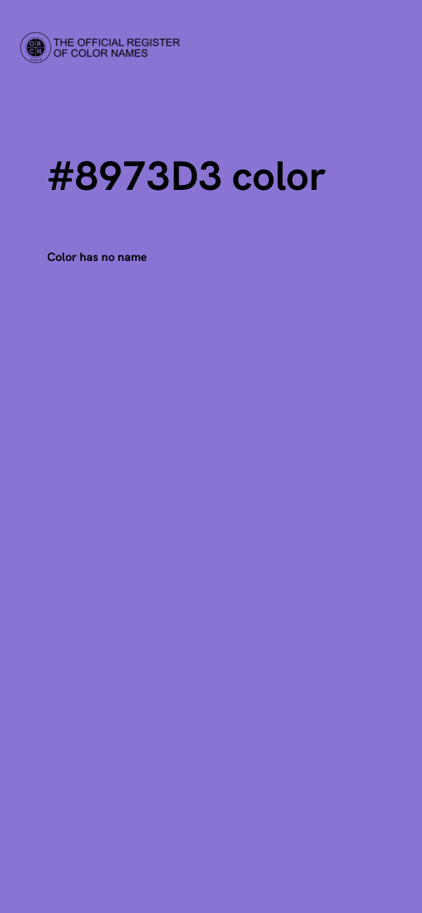 #8973D3 color image