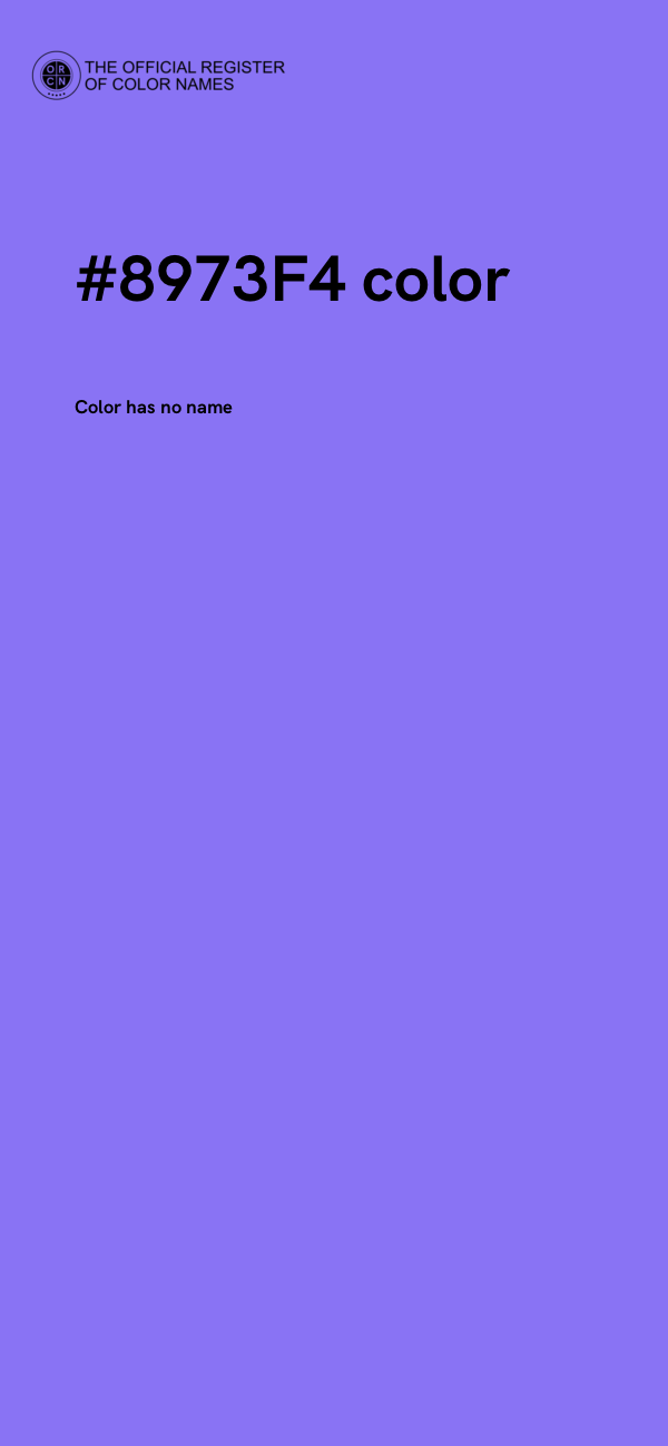 #8973F4 color image