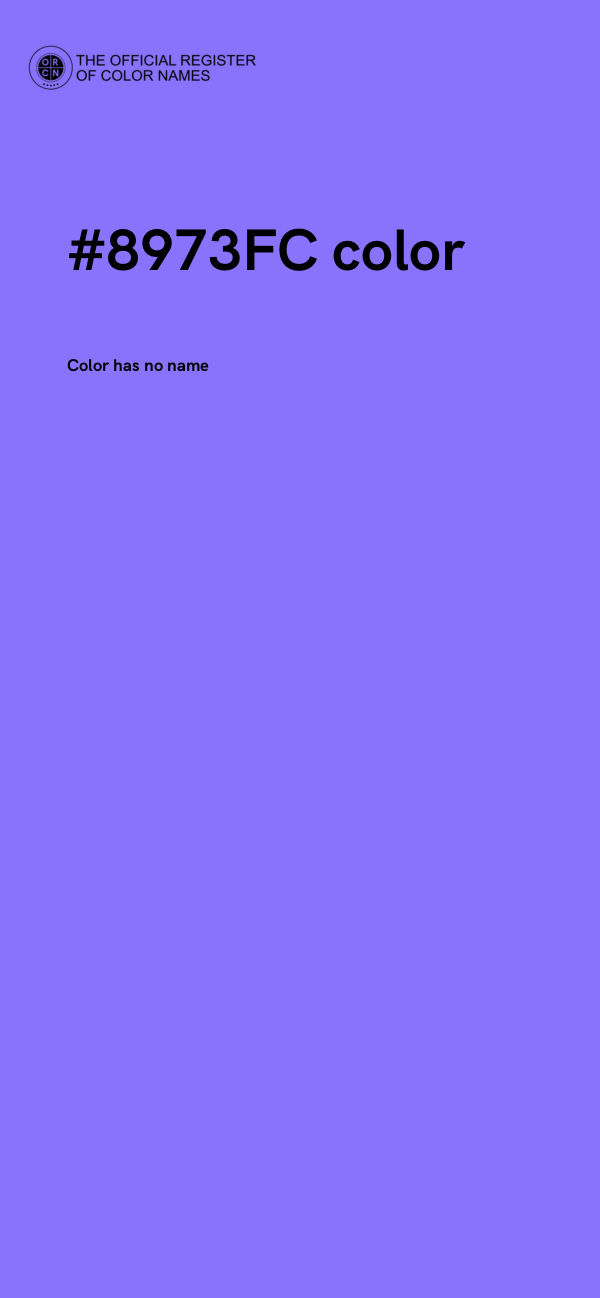 #8973FC color image
