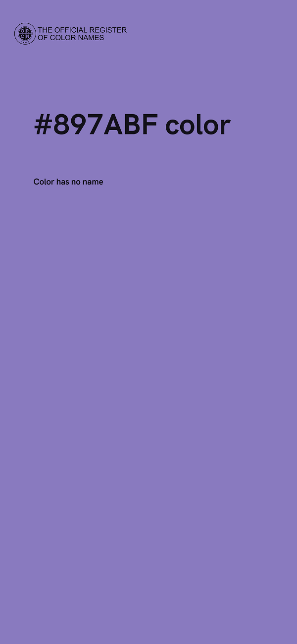 #897ABF color image