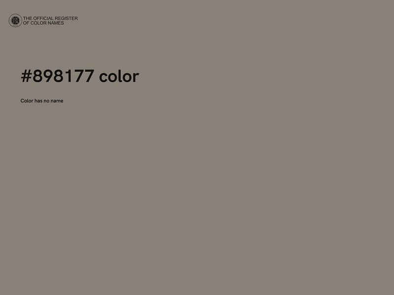 #898177 color image