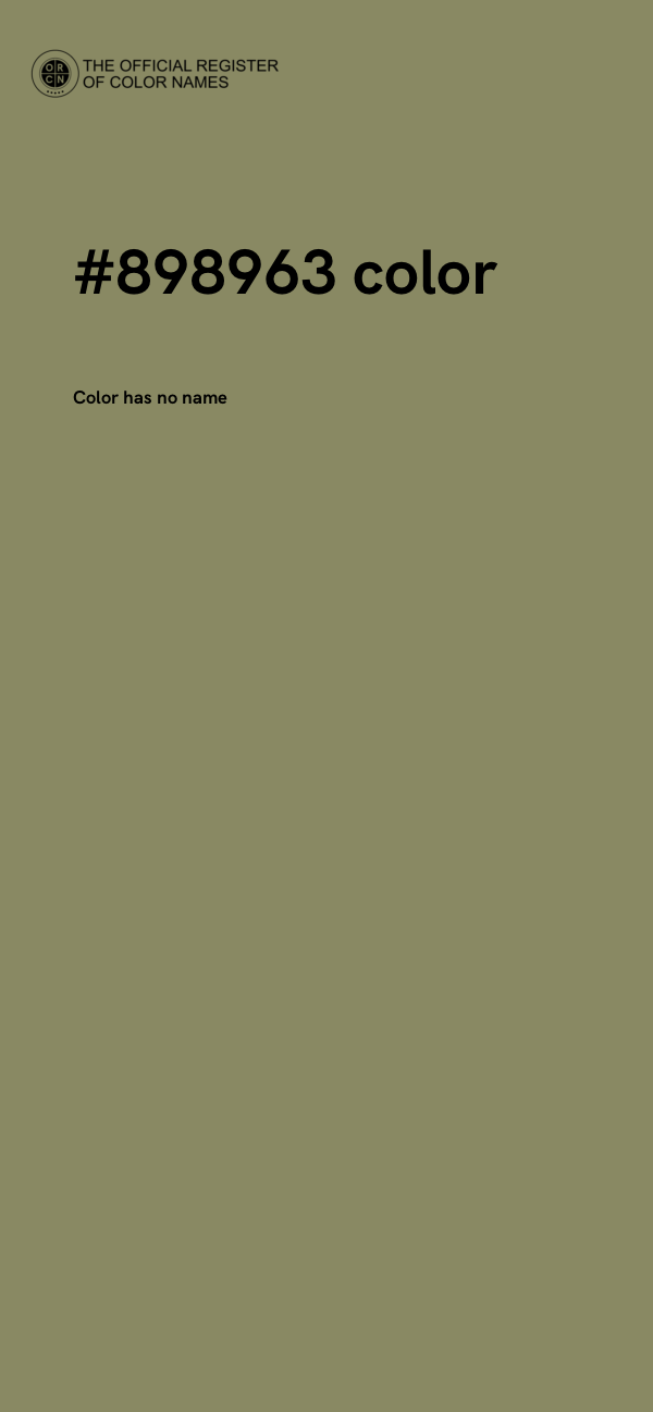 #898963 color image