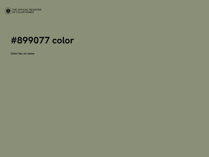 #899077 color image