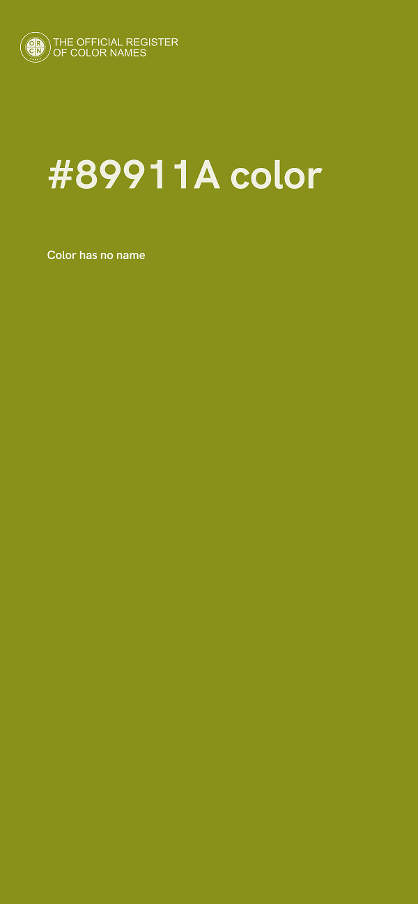 #89911A color image