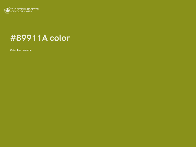 #89911A color image