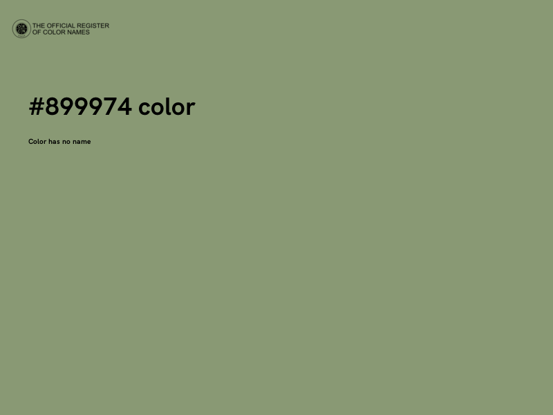 #899974 color image