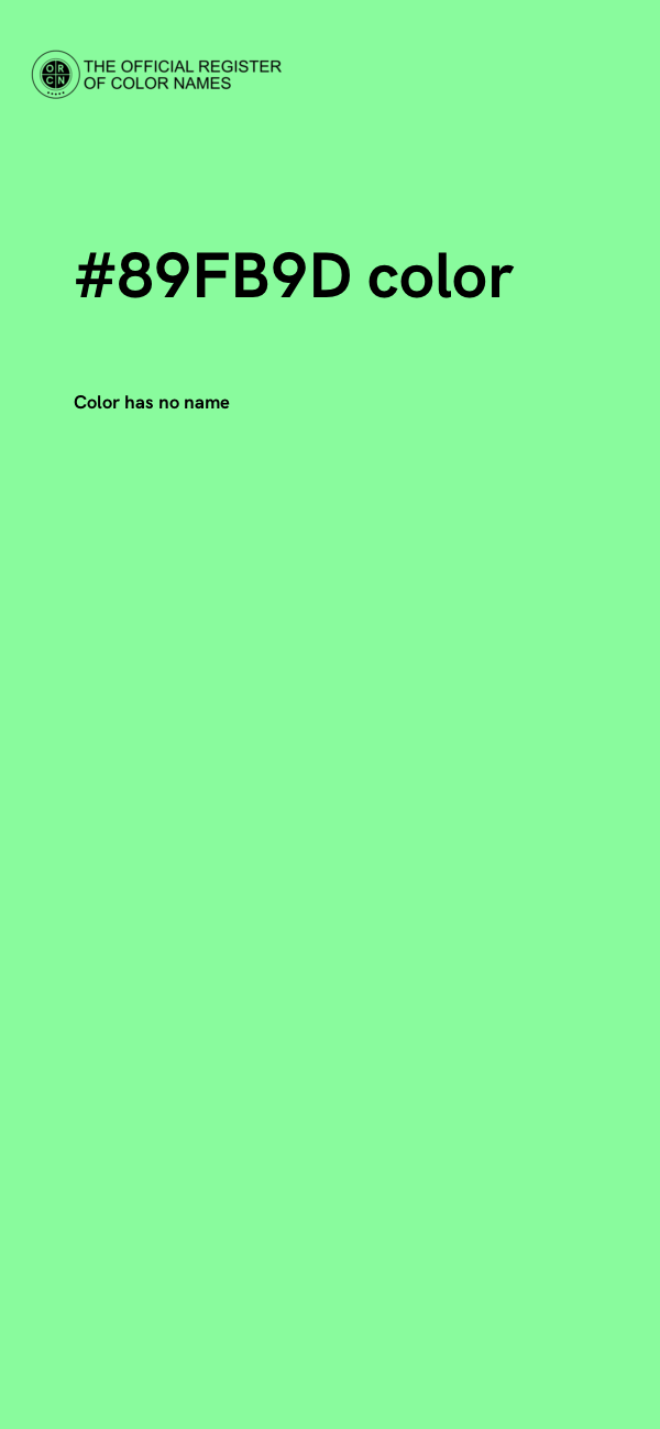 #89FB9D color image