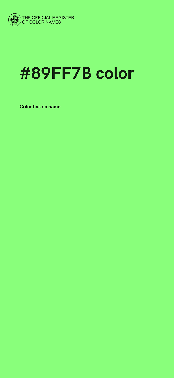 #89FF7B color image