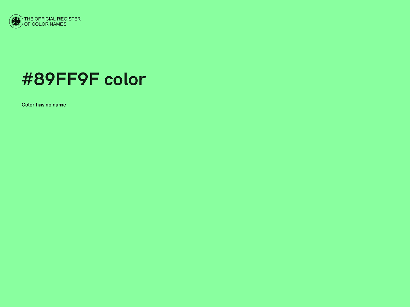 #89FF9F color image