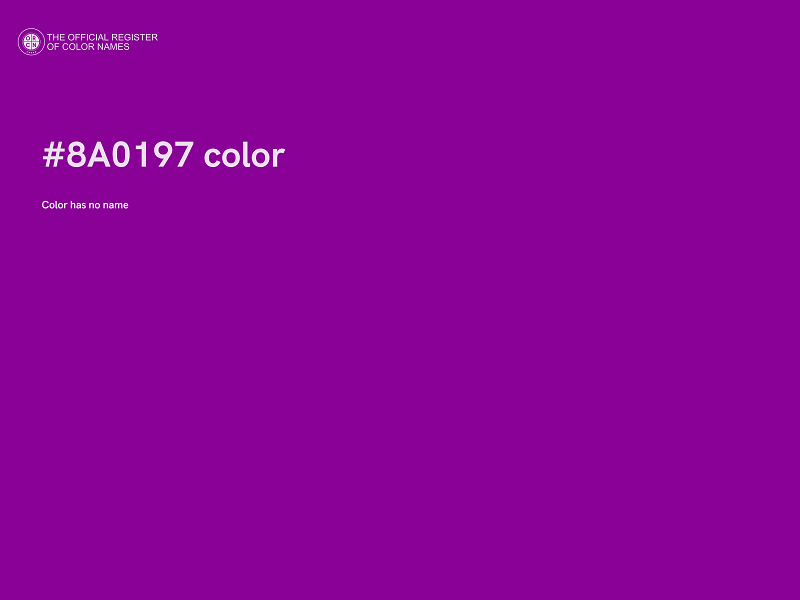 #8A0197 color image
