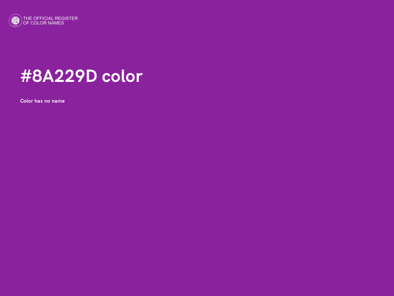 #8A229D color image