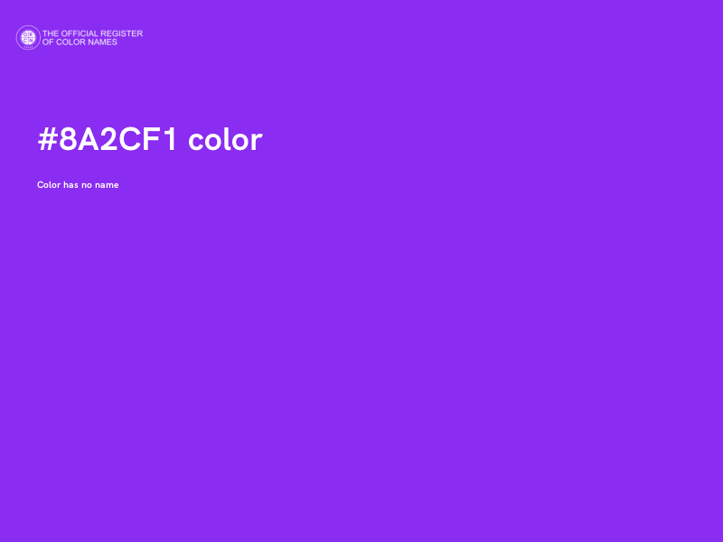 #8A2CF1 color image