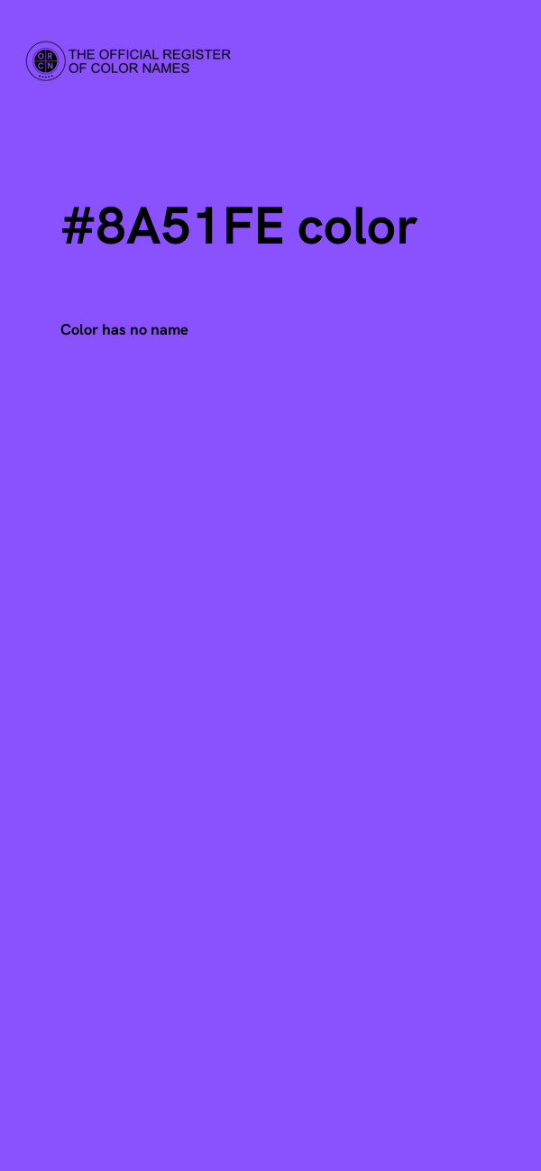 #8A51FE color image
