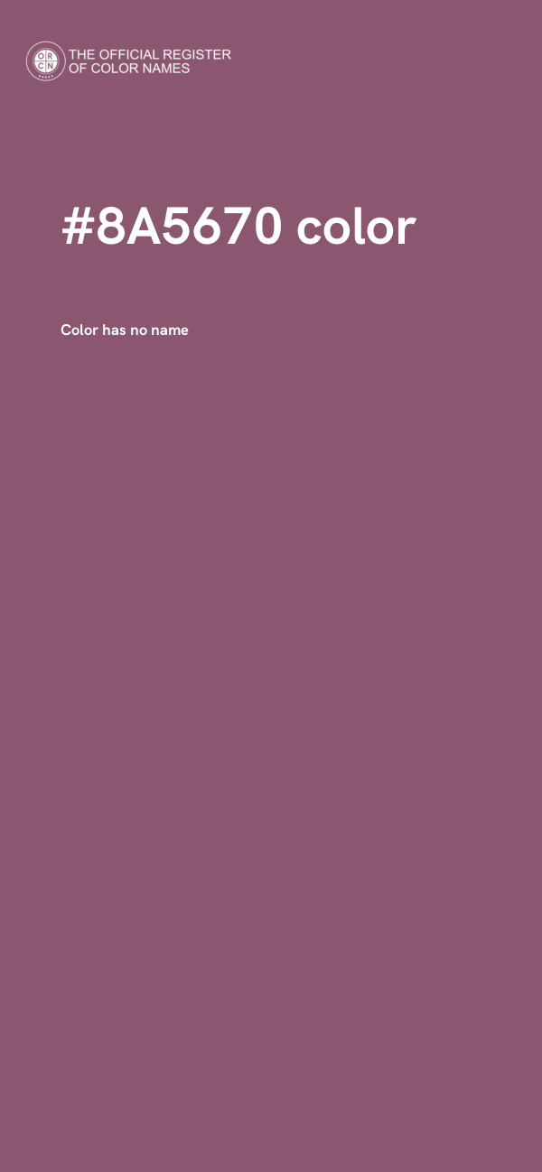 #8A5670 color image