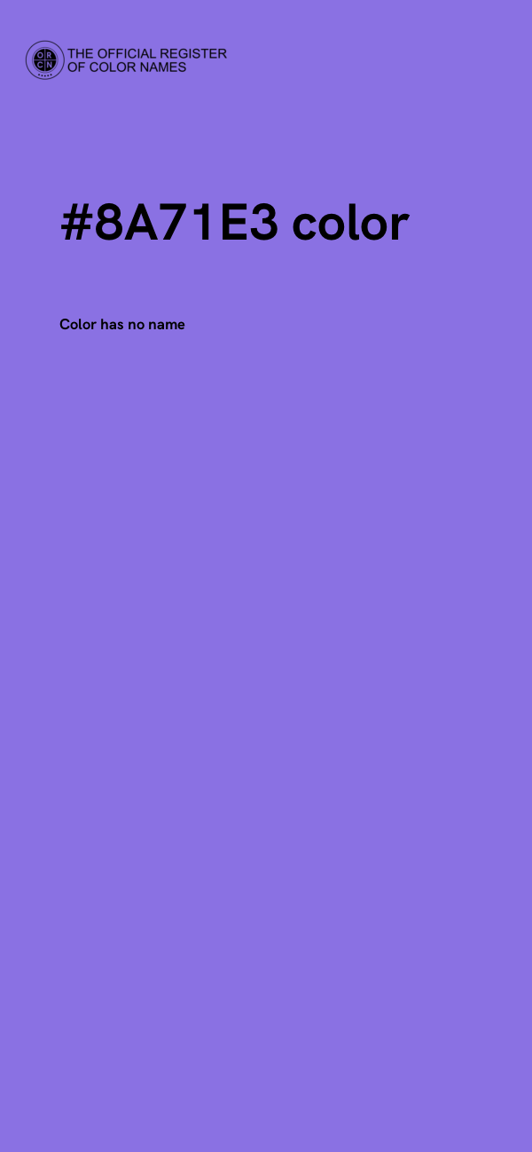 #8A71E3 color image