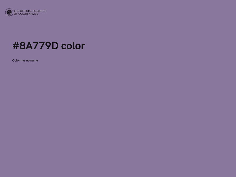 #8A779D color image