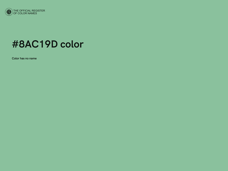 #8AC19D color image