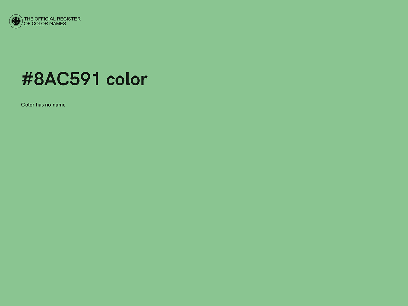 #8AC591 color image