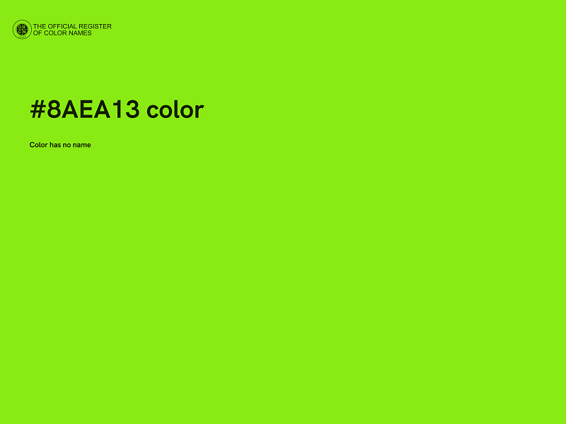 #8AEA13 color image