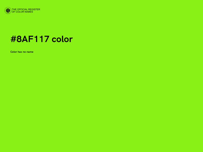 #8AF117 color image