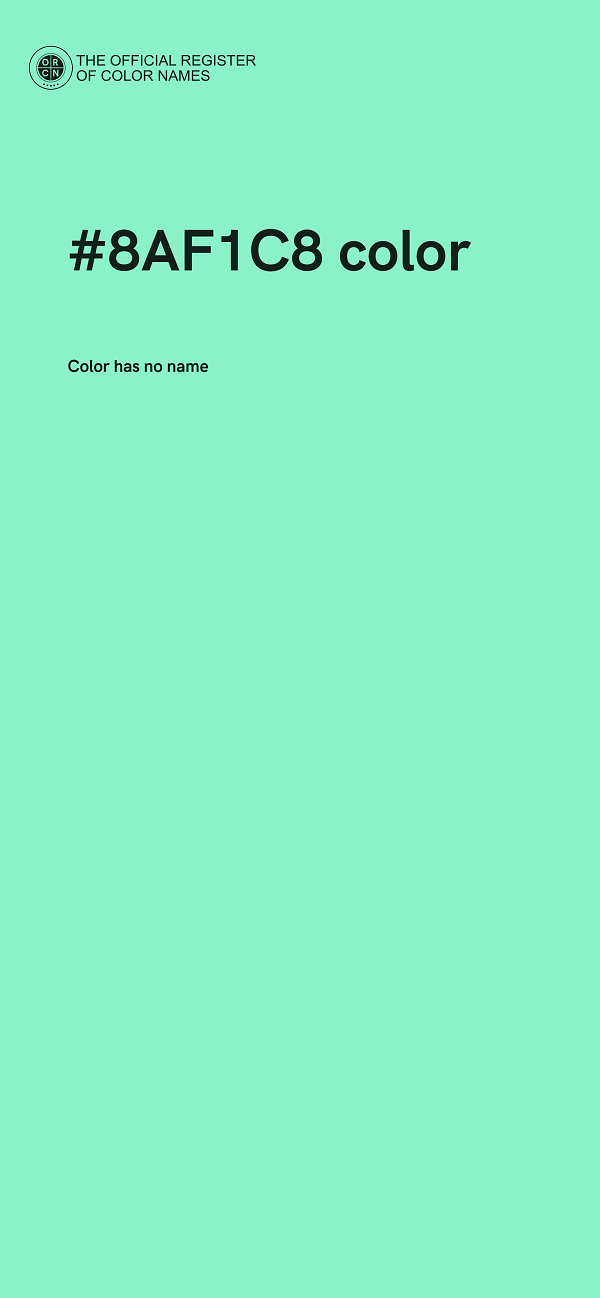 #8AF1C8 color image