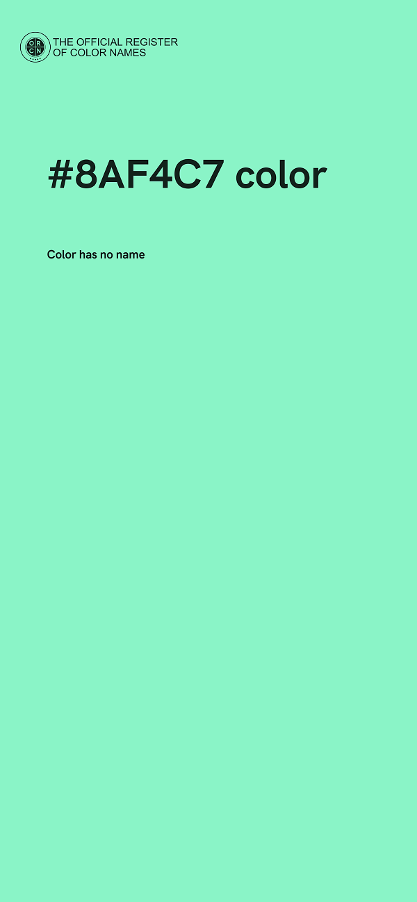 #8AF4C7 color image