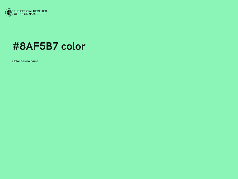 #8AF5B7 color image