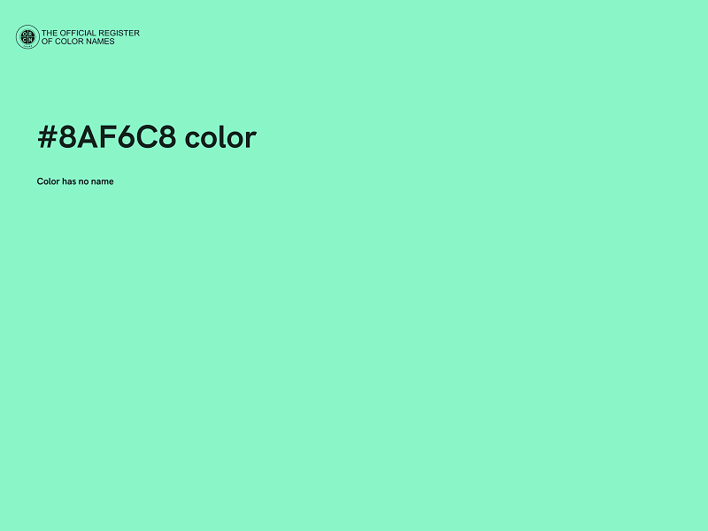 #8AF6C8 color image