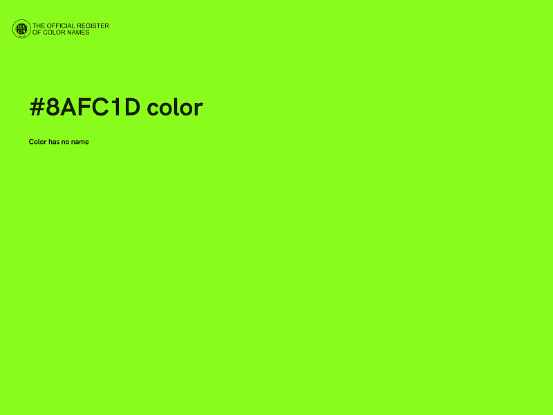 #8AFC1D color image