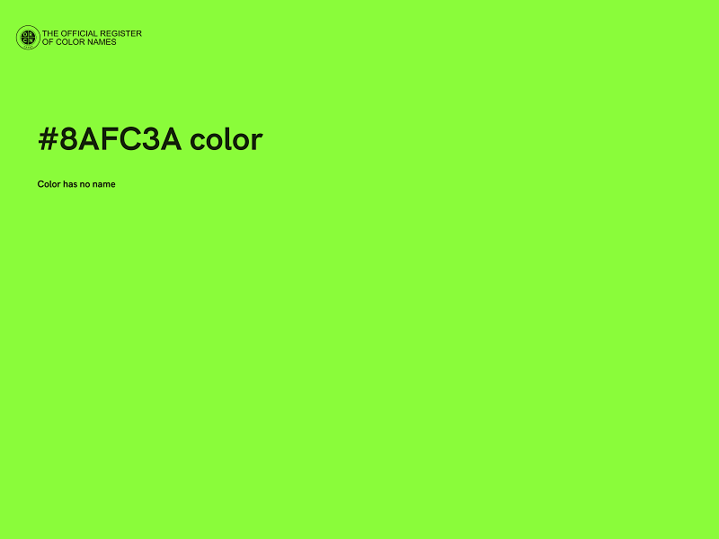 #8AFC3A color image