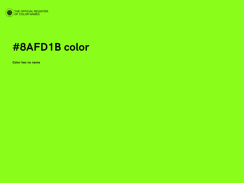 #8AFD1B color image