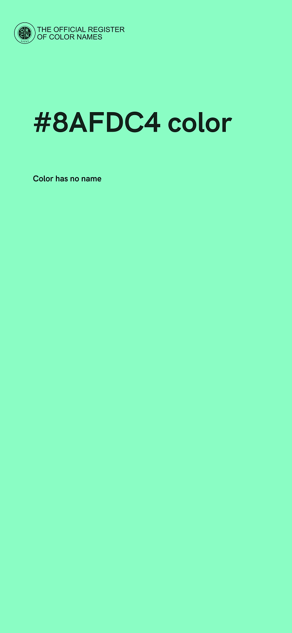 #8AFDC4 color image