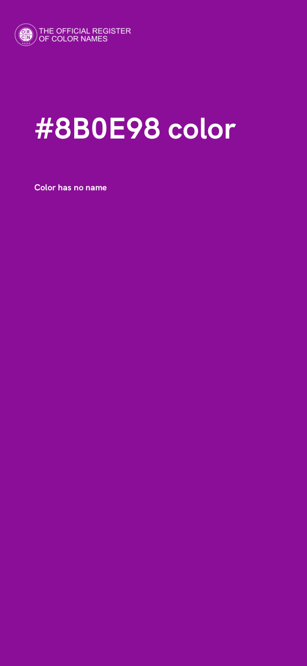 #8B0E98 color image
