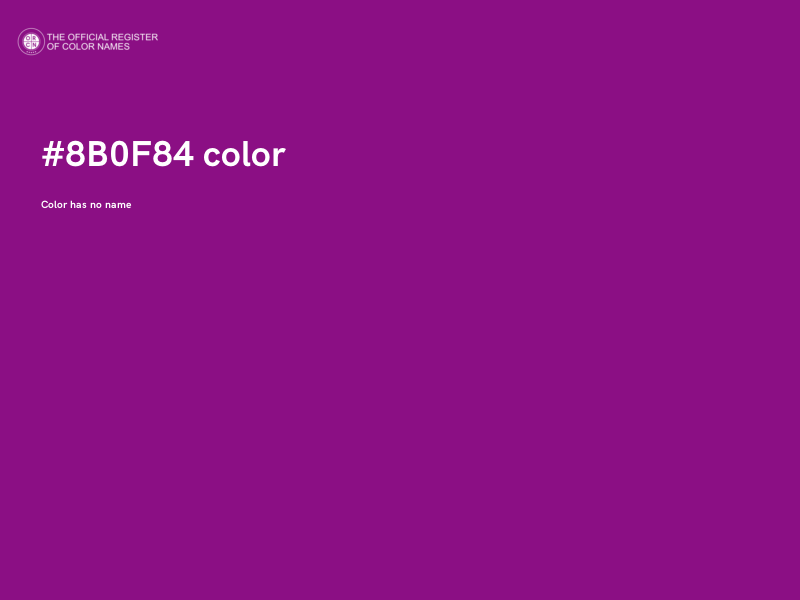 #8B0F84 color image