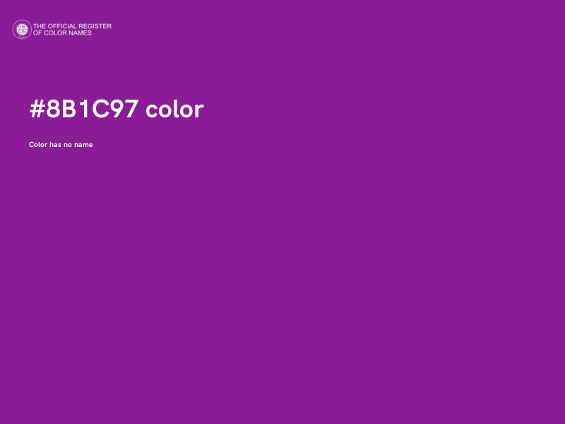 #8B1C97 color image