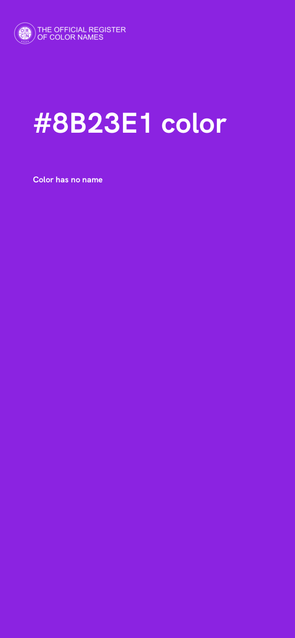 #8B23E1 color image