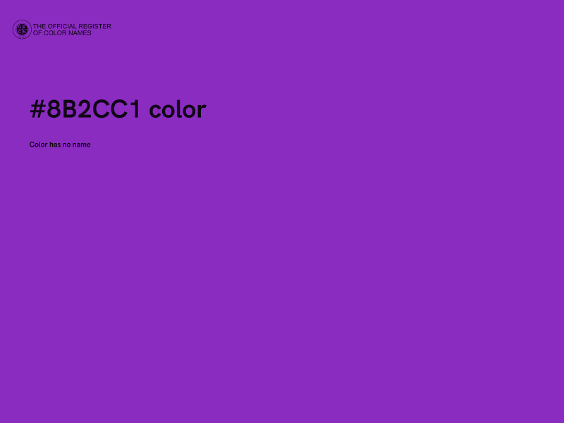 #8B2CC1 color image